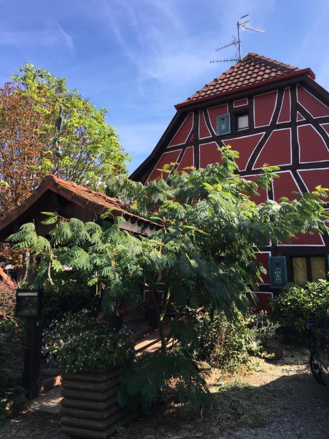 Auberge Du Tisserand Hotell Gommersdorf Eksteriør bilde